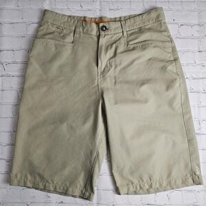 The North‎ Face TNF Chino Shorts Size 32 Brown Cargo Pocket Hiking Casual